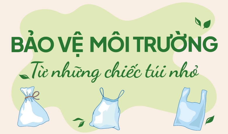 Từ một chiếc túi nhỏ góp phần tạo nên tương lai xanh